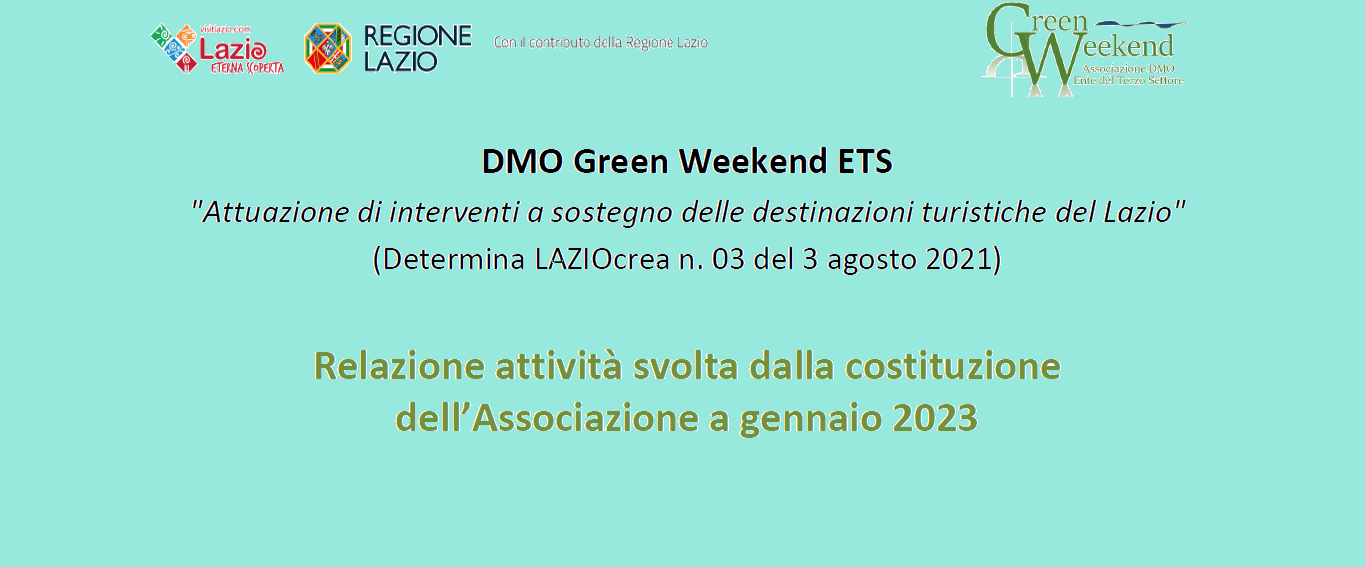 Rendicontata alla Regione la prima fase di attività dell’Associazione DMO