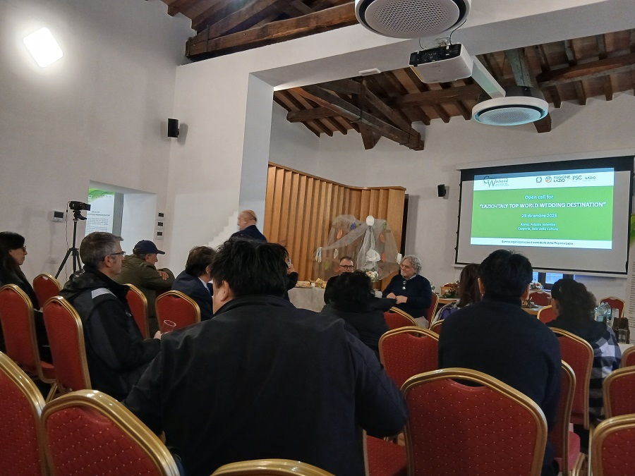 Wedding internazionale volano per l’economia rurale: incentive e tavola rotonda a Casperia
